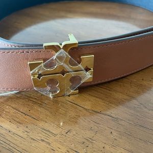 Tory Burch Reversible logo belt